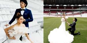 Ini Gaya Prewedding Atta Halilintar dan Aurel Hermansyah di GBK yang Curi Perhatian