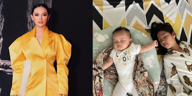 Potret Anak Zaskia Gotik dan Putri Sambungnya Tidur Bareng Ini Banjir Doa Netizen