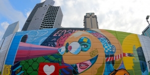 Obati Rasa Rindu Wisatawan, Singapura Gandeng Seniman Mural Indonesia! Seperti Apa?