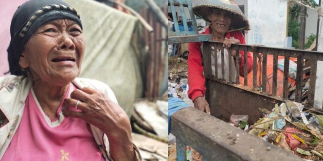Mulung Seharian Hasilkan RP 10 Ribu, Kakek dan Nenek Ini Kadang Tahan Lapar Seperti Berpuasa