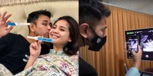 10 Momen Nagita Slavina dan Raffi Ahmad Pertama Kali Dengarkan Detak Jantung Buah Hati di Kandungan