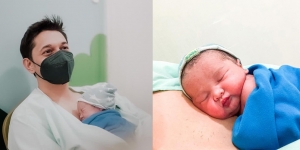 9 Potret Baby Eshan, Anak Tengku dan Andrew Andhika yang Gemesin banget!