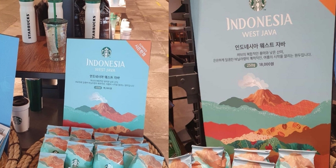 Keren, Kopi Jawa Barat Kini Dijual di Starbucks Korea Selatan