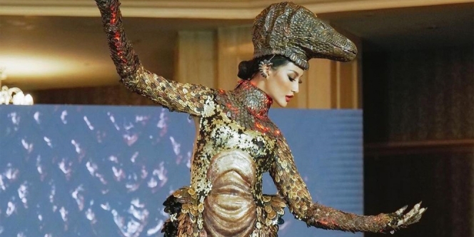 Intip Detail Gaun Komodo Ayu Maulida untuk Gelaran Miss Universe 2020, Kece Abis!