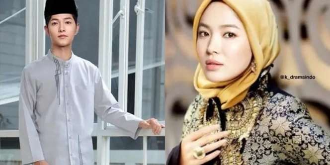 Sederet Foto Editan Artis Korea Bertema Lebaran Ini Kreatif Banget, Bikin Nahan Tawa