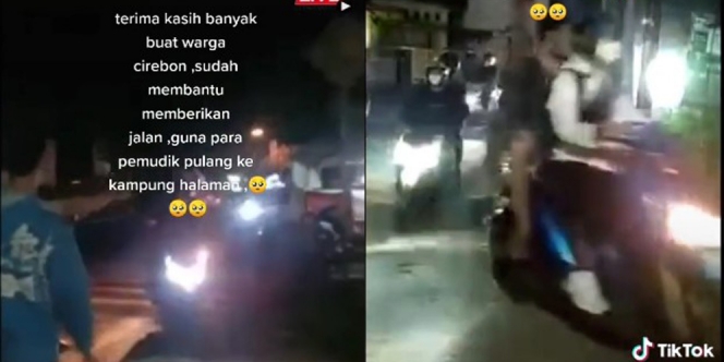 Viral Warga Cirebon Beri Jalan untuk Pemudik Roda Dua, Temukan Jalan Tikus untuk Hindari Penyekatan