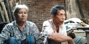 Hidup Berdua di Gubuk Sempit, Pasangan Lansia Ini Kadang Tahan Lapar Seharian
