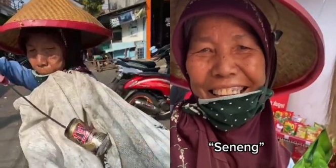 20 Tahun Mulung, Ibu Ini Tersenyum Lebar saat Pertama Kali Masuk Minimarket