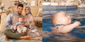 10 Momen Baby Air Tenggelam Saat Berenang, Irish Bella Langsung Panik