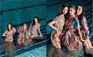 Ini Gaya Pemotretan Anya Geraldine, Yuki Kato dan Valerie Thomas yang Bikin Oleng