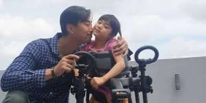 10 Potret Shannuel Anak Jevier Justin dan Tiffany Orie yang Idap Brain Atrophy