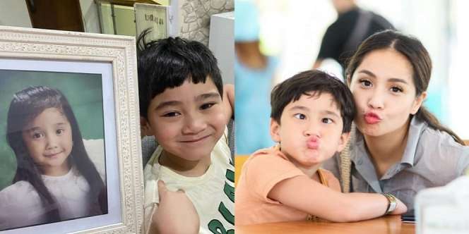 Ini Kemiripan Potret Masa Kecil Artis dengan Buah Hatinya, Bak Difotocopy!