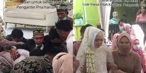 Jelang Pernikahan Pengantin Pria Kecelakaan Sampai Patah Kaki, Istri Terus Menangis di Hari Bahagia