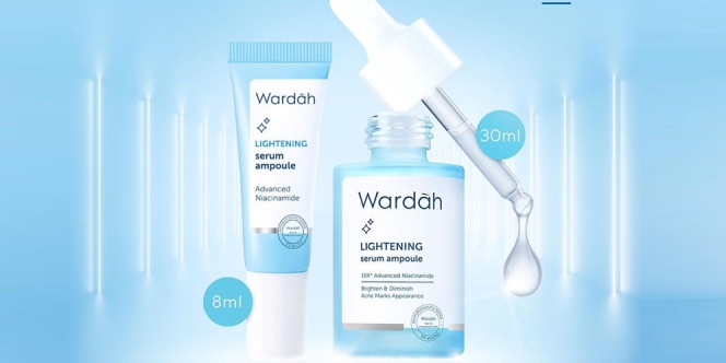 Wardah Lightening Serum Ampoule, Lindungi Kulit dari Blue Light dengan 10x Advanced Niacinamide