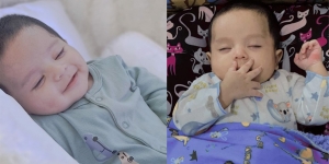 Mirip Rizki DA, Ini Potret Baby Syaki Anak Nadya Mustika Pas Lagi Tidur yang Gemesin Banget!