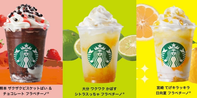 Starbucks Jepang Rilis 47 Minuman Baru, Satu untuk Setiap Wilayah