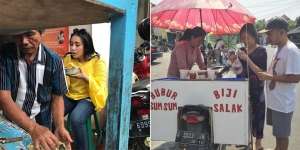 Dari Nagita Slavina Sampai Sarwendah, Ini Deretan Potret Artis Ketika Menikmati Jajanan Pinggir Jala