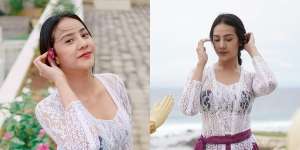 Sederet Potret Anya Geraldine Kenakan Baju Adat Bali, Sederhana tapi Tetap Cantik Banget!