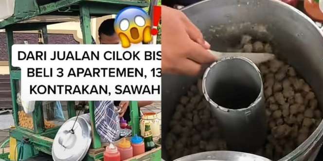 Cuma Dari Jualan Cilok, Bapak Ini Berhasil Membeli 3 Apartemen Bahkan Hajikan Orang Tuanya