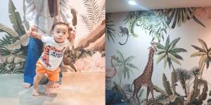 7 Potret Desain Kamar Baby Air Rumi yang Bertema Hutan dan Nyaman Banget