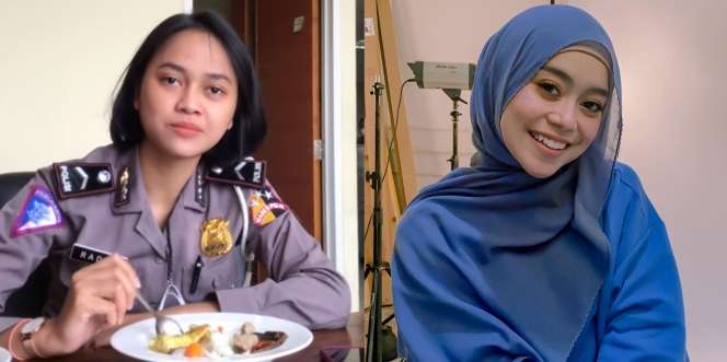 Viral di Medsos Polwan Cantik yang Mirip Banget dengan Lesti Kejora