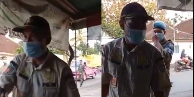 Viral Video Petugas Minta Tukang Tambal Ban Layani Secara Online Saja, Jadi Perbincangan Netizen