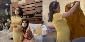 7 Potret Babybump Nagita Slavina yang Makin Besar, Cantik Banget di Usia Kandungan 5 Bulan!