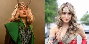 7 Potret Cantik Cinta Laura Cosplay Karakter, Gayanya Kece dan Flawless Banget