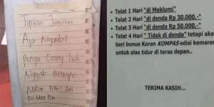 Sederet Tulisan Lucu Nyindir Anak Kos yang Bandel Ini Bikin Ngakak