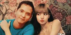 7 Potret Editan Gibran Marten Bareng Artis Korea, Sama Lisa BlackPink Gemes Banget!