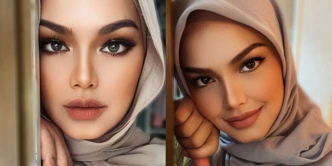 8 Potret Siti Nurhaliza dengan Riasan Stunning, Macam Perempuan Timur Tengah!