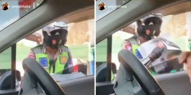 Perempuan Ini Kaget Ada Polisi Jualan Koran di Jalan, Ternyata Alasannya Bikin Tersentuh