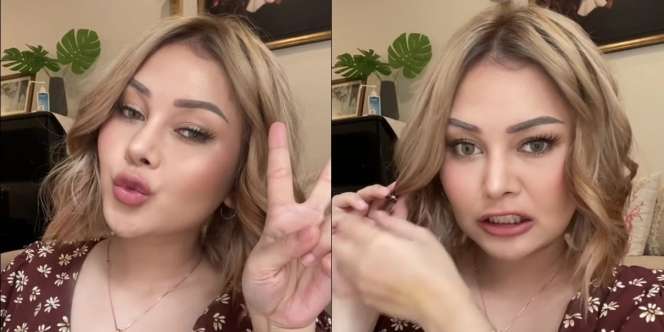 Terlihat Beda Banget, Berikut 7 Potret Mutia Ayu dengan Rambut Pirang