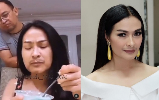 Viral Wajah Iis Dahlia Tanpa Make Up, Lakik Banget?