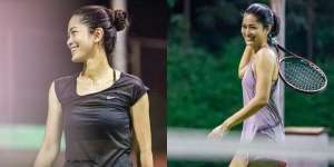 10 Pesona Prisia Nasution Bermain Tennis, Ngeri Abis!