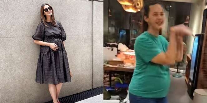 Potret Baby Bump Paula Verhoeven yang Jarang Terekspos, Asyik Joget TikTok di Kehamilan 8 Bulan