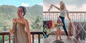 6 Potret Olivia Jensen Bareng Aurora, Putri Kecilnya yang Lucu dan Menggemaskan