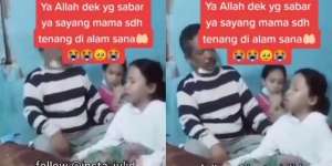 Ibunya Meninggal, Anak Ini Ucapkan Kata-Kata Sedih: Gak Ada Lagi yang Sayang Aku Mak