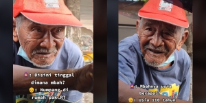 Kisah Pilu Kakek Berusia 110 Tahun, Kerja Jadi Tukang Becak dan Tak Punya Tempat Tinggal