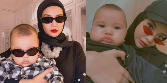 9 Potret Kompak Baby Ukkasya dan Zaskia Sungkar yang Selalu Tampil Stylish