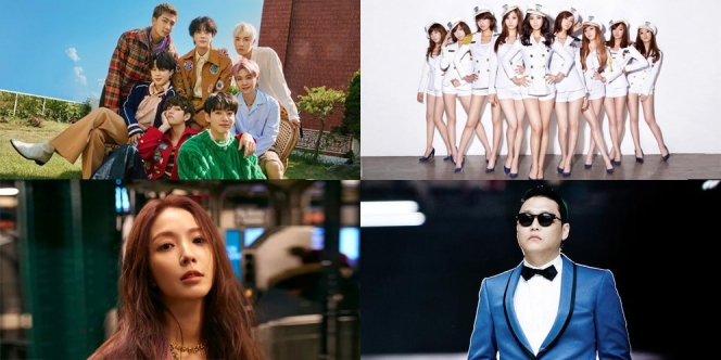 Daftar 100 Lagu KPop Terbaik Sepanjang Masa Versi Melon, BTS Mendominasi