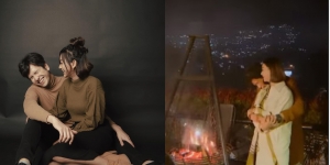 Makin Frontal, Glenca Chysara dan Rendi Jhon Unggah Video Mesra Nikmati Pemandangan Malam Bersama
