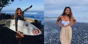 10 Pesona Taina Angel, Atlet Selancar yang Disebut Moana Versi Indonesia