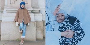 10 Pesona Siti Rahlia Anak Bungsu Inneke Koesherawati yang Stylish Abis dengan Hijabnya