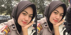 Panen Ganja, ini Potret Cantik Briptu Ika Wulandari yang Berhasil Berantas Narkoba