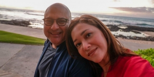 6 Potret Maia Estianty Liburan di Hawaii, Mesra Bareng Suami Tersayang