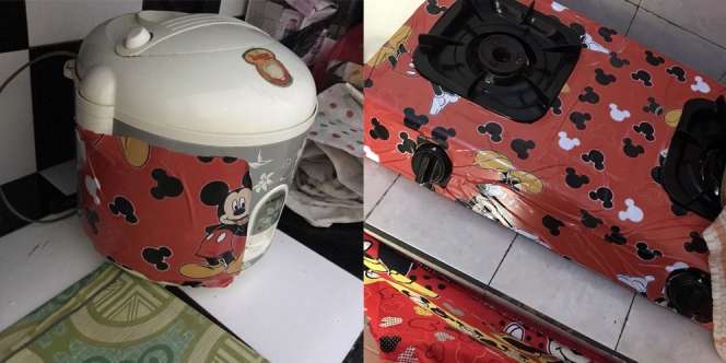 Dekorasi Perabotan Netizen ini Serba Mickey Mouse, Tikus Asli Kalah Saing!