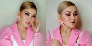 Potret Detail Gaya Ayu Ting Ting yang Disebut Mirip Rose BLACKPINK, Manis dengan Outfit Serba Pink