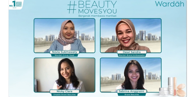 Luncurkan Campaign 'Beauty Moves You', Wardah Berkomitmen untuk Bergerak Membawa Manfaat
