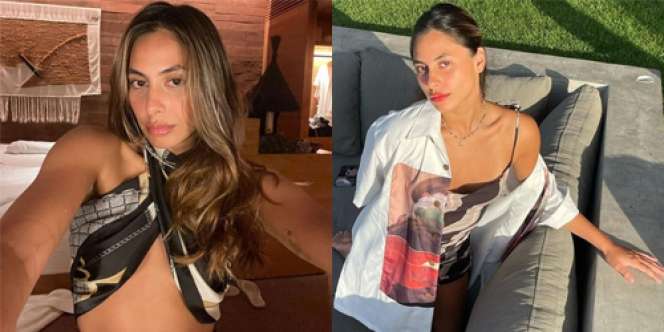 10 Potret Valerie Thomas Pamer Perut Rata dan Bahu Tinggi, Bak Super Model hingga Tuai Pujian